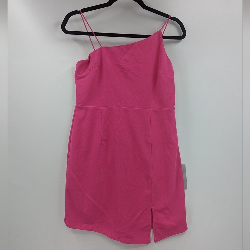 NWT LULU'S Party for Two Asymmetrical Bodycon Mini Dress